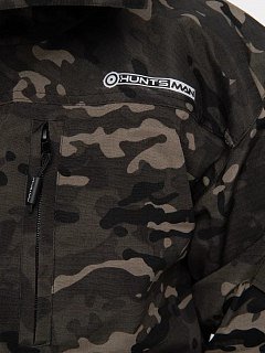 Куртка Huntsman Горка-5 демисезонный черный мультикам смесовая - фото 5