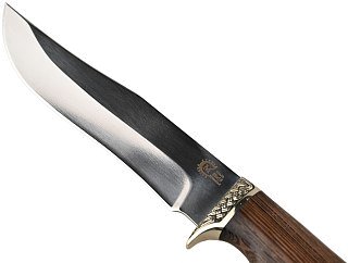 Нож ИП Семин Князь кованая сталь 95х18 венге литье - фото 5