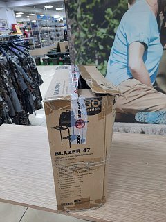 Гриль Go Garden Blazer 47 с полками и регулировкой стационарный черный - фото 9