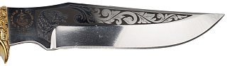 Нож Ладья Клык НТ-12 Р 95х18 рис.венге - фото 4
