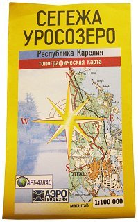 Карта Сегежа Карелия
