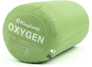Спальник King Camp Oxygen 3DWarmLoft зеленый левый - фото 5