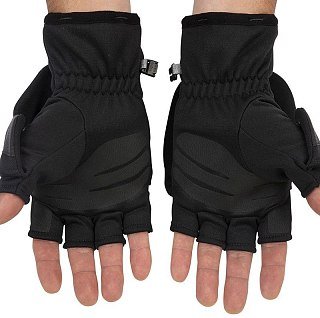 Рукавицы Simms Freestone Foldover Mitt Black  - фото 3
