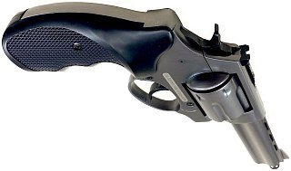 Револьвер Курс-С Таурус-S 10ТК сигнальный 4,5" 5,5мм фумо графит - фото 6