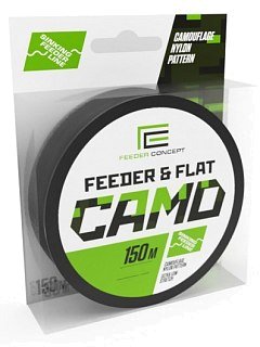 Леска Feeder Concept Monofilament line Feeder & Flat Camo 150/025