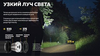 Фонарь Armytek Dobermann XP-L HI теплый Com - фото 21