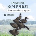 Подсадной гусь Taigan Spec Goose EVA комплект 6шт