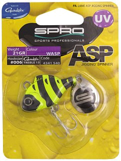 Тейл-спиннер SPRO ASP spinner UV wasp 21гр