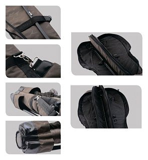 Чехол для удилища Prologic CDX Rod holdall 4 rod 13ft 212x40x22см - фото 2