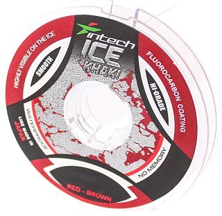 Леска Intech Khaki Ice red-brown 30м 0.08мм 0,6кг - фото 3
