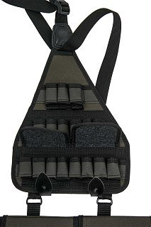 Патронташ ХСН на утку 49 - 54  патрона хаки - фото 6