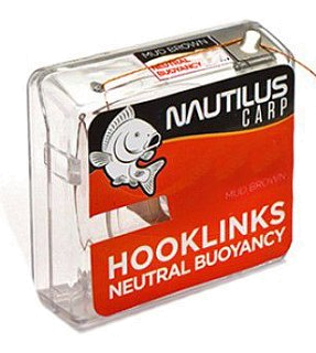 Поводковый материал Nautilus Neutral buoyancy 10м 15Ib mud brown