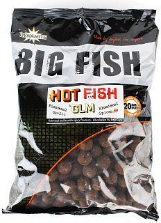 Бойлы Dynamite Baits  Hot Fish GLM 20мм 1,8кг