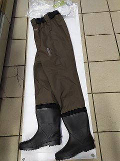 Вейдерсы Scierra Kenai 15000 waist bootfoot cleated р.M 40-41 коричневые - фото 9