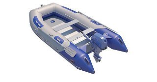 Лодка Badger HD 390 алюминий - фото 2
