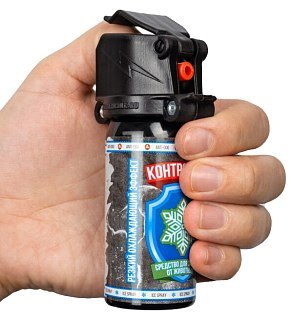 Аэрозоль Тюменские аэрозоли Контроль-АС струйный с ментолом флип-топ 65мл