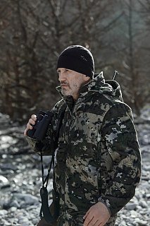 Шапка Sina Gear Wildwool Black шерстяная - фото 6