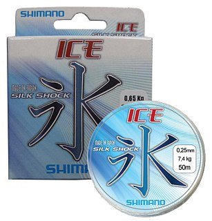 Леска Shimano Ice silk shock 50м 0,18мм