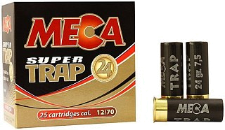 Патрон 12х70 Meca Super Trap 7,5 24гр 1/25