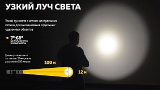 Фонарь Armytek Partner C2 Magnet USB белый Com - фото 14