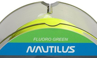 Леска Nautilus Envi Fluoro green 1200м 0,309мм 8,1кг - фото 4