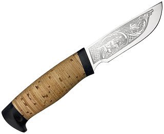 Нож Росоружие Сталкер 2 ЭИ-107 береста рисунок