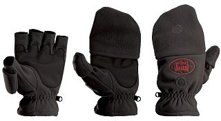 Перчатки-варежки Alaskan Colville черные