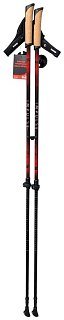 Палки Tramp для скандинавской ходьбы Impulse красный - фото 3