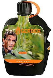 Фляга Gerber 2015 Bear crylls canteen water bottle с котелком - фото 4