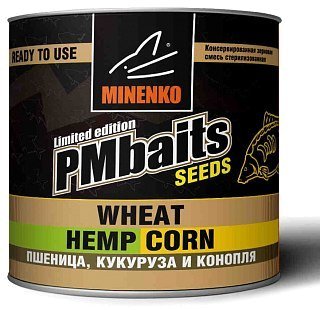 Консервированная зерновая смесь MINENKO Wheat corn hamp 430мл