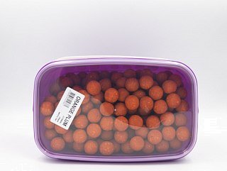 Бойлы Rhino Baits Orange Plum оранжевая слива пылящие 24мм 2кг ведро - фото 2