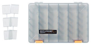 Коробка Savage Gear Lurebox 5A Smoke 27.5х18х4.5см - фото 1