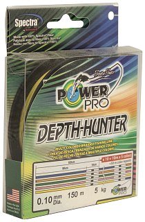 Шнур Power Pro 150м 0,10мм multicolor - фото 1