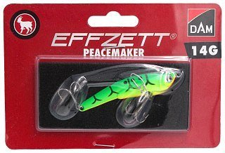 Блесна-цикада DAM Effzett peacemaker 14гр firetiger - фото 1