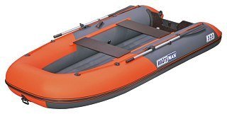 Лодка Boatsman BT320A надувная графитово-оранжевый