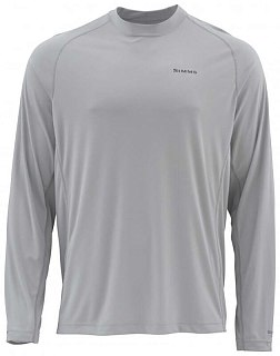 Термофутболка Simms Solarflex LS Crewneck Solid  Sterling