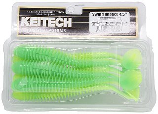 Приманка Keitech виброхвост Swing impact 4,5