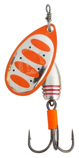 Блесна Savage Gear Rotex Spinner №2 5,5гр 04-Fluo Orange Silver