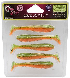 Приманка Crazy Fish Vibro fat 3.2'' 73-80-51d-6