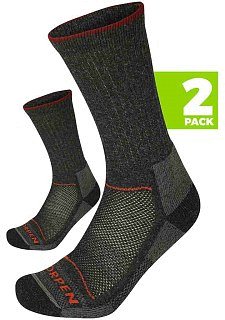 Носки Lorpen T2WE T2 Merino hiker eco grey 2 пары р. L