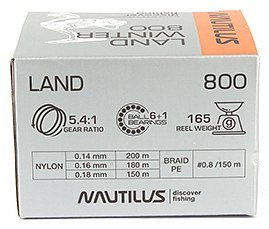 Катушка Nautilus Land winter 800 Com - фото 11