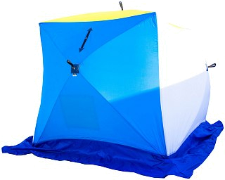 Палатка Стэк Куб-2 трехслойная дышащая - фото 2