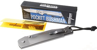 Нож Cold Steel Pocket Bushman складной клинок 11.5 см сталь 4116 - фото 3