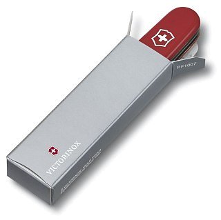 Нож Victorinox Офицерский Compact 91мм красный - фото 3