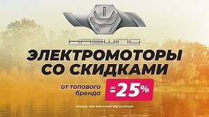Моторы Haswing со скидкой до -50% — ловите момент!