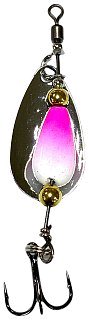 Блесна Daiwa Silver creek spinner 6гр peach - фото 2