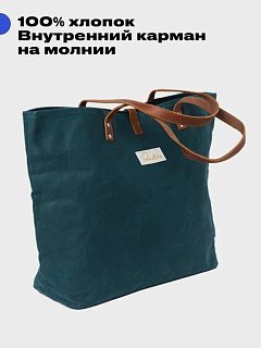 Сумка RoadLike City Canvas темно-синий - фото 3