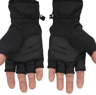 Перчатки Simms Freestone Half Finger Mitt Black  - фото 3