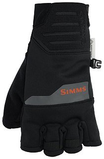 Митенки Simms Windstopper Half-Finger Glove Black  - фото 1