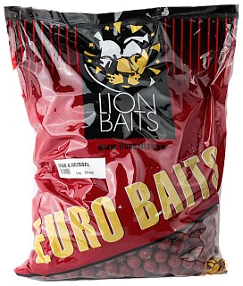 Бойлы Lion Baits краб crab & mussel 20мм 5кг